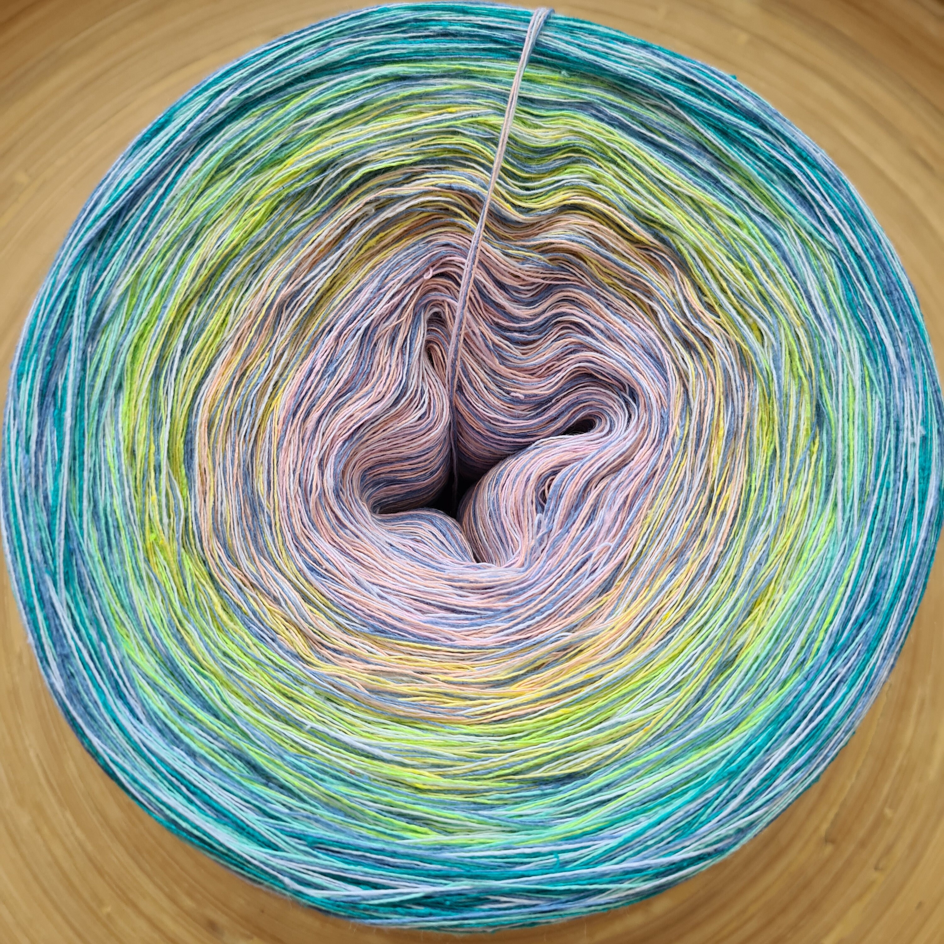 KOKONKI Verloopgaren – 1000 Meter Acryl Cake, Perfect Voor Shawls, Sjaals En Jurken!