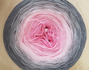 Ombre Yarn Cake: 3-4 Ply 50/50 Cotton Acrylic Gradient