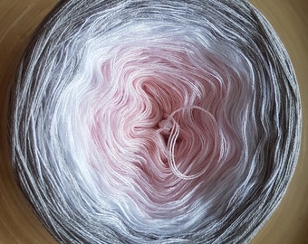 Gradient Yarn Cake: 3 Ply Ombre, 50% Cotton/Acrylic