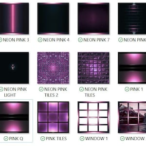IMVU TEXTURES, Pink Neon - Etsy