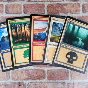 8"x10" Magic the Gathering-Karte