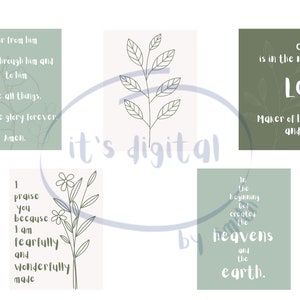 Christian Printable Wall Art Minimal Art