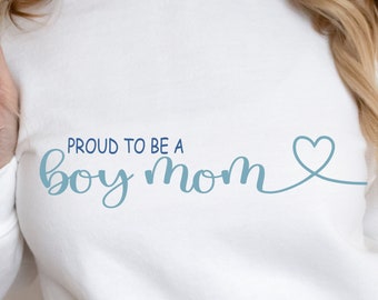 Boy Mom SVG-mother's day digital image-cut files-PNG