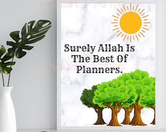 Surely Allah is the best of planners!