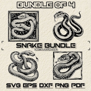 snake svg, snake png, Snake Svg Bundle, snake silhouette, floral snake svg, Silhouette, Animal Svg, svg bundle, snake clipart, celestial svg