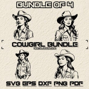 Cowgirl Svg Bundle, Cowgirl occidentale Svg, Cowgirl con banner di testo in formato SVG, Cowgirl Ride Horse Svg, Lasso Girl Svg, Cowgirl Monogram Svg Png Eps