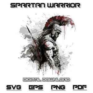 Spartaanse krijger Svg, Spartaanse vector, Spartaanse helm svg, krijger svg, Gladiator Svg, krijger helm Svg, Sparta Rome Gladiator dxf png eps