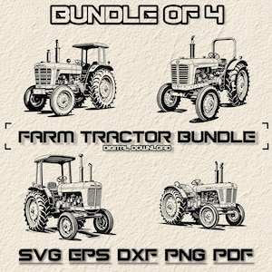 Paquete de svg de tractor agrícola, svg de cabina de madera, png de tractor vintage, tractor de granja de granero rústico svg, tractor de tierra png, escena de rancho Dxf, cultivo rural antiguo