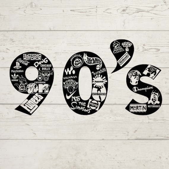 I Love the 90s SVG PNG, Retro Design File (digital Download) - Etsy