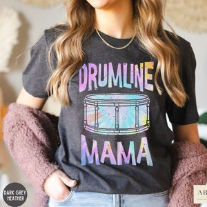 Drumline Mama Marching Band Mom Shirt, Drummer Mom T-Shirt, Marching Band Drumline Mom TShirt, Marimba Xylophone Drum Percussion Players