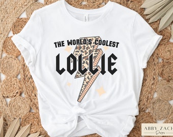 Chemise Lollie Grandma, T-shirts Lollie, Chemises Lollie cool, La sucette la plus cool du monde, Nouveau cadeau de grand-mère, Annonce de grossesse à Gma
