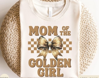 Mom of the Golden Birthday Girl Shirt, Custom Matching Golden Birthday Shirts for Family Members