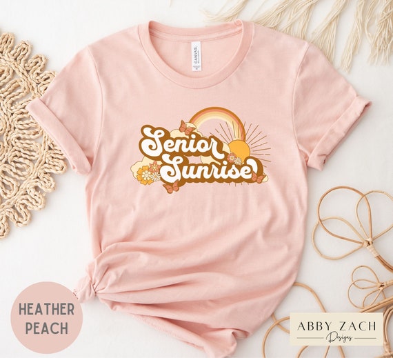 Senior Sunrise Shirts, High School Graduating Class Milestone Events, Senior Sunrise Tshirt