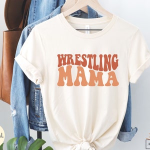 Wrestling Mama Shirt, Wrestler Mom T-shirt, Proud Parent of a Wrestler ...