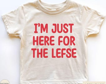 Kids Lefse Shirt, Funny Lefse Shirts for Toddlers, Norwegian Swedish Scandinavian Gift for Children, Norway Heritage Christmas Baking