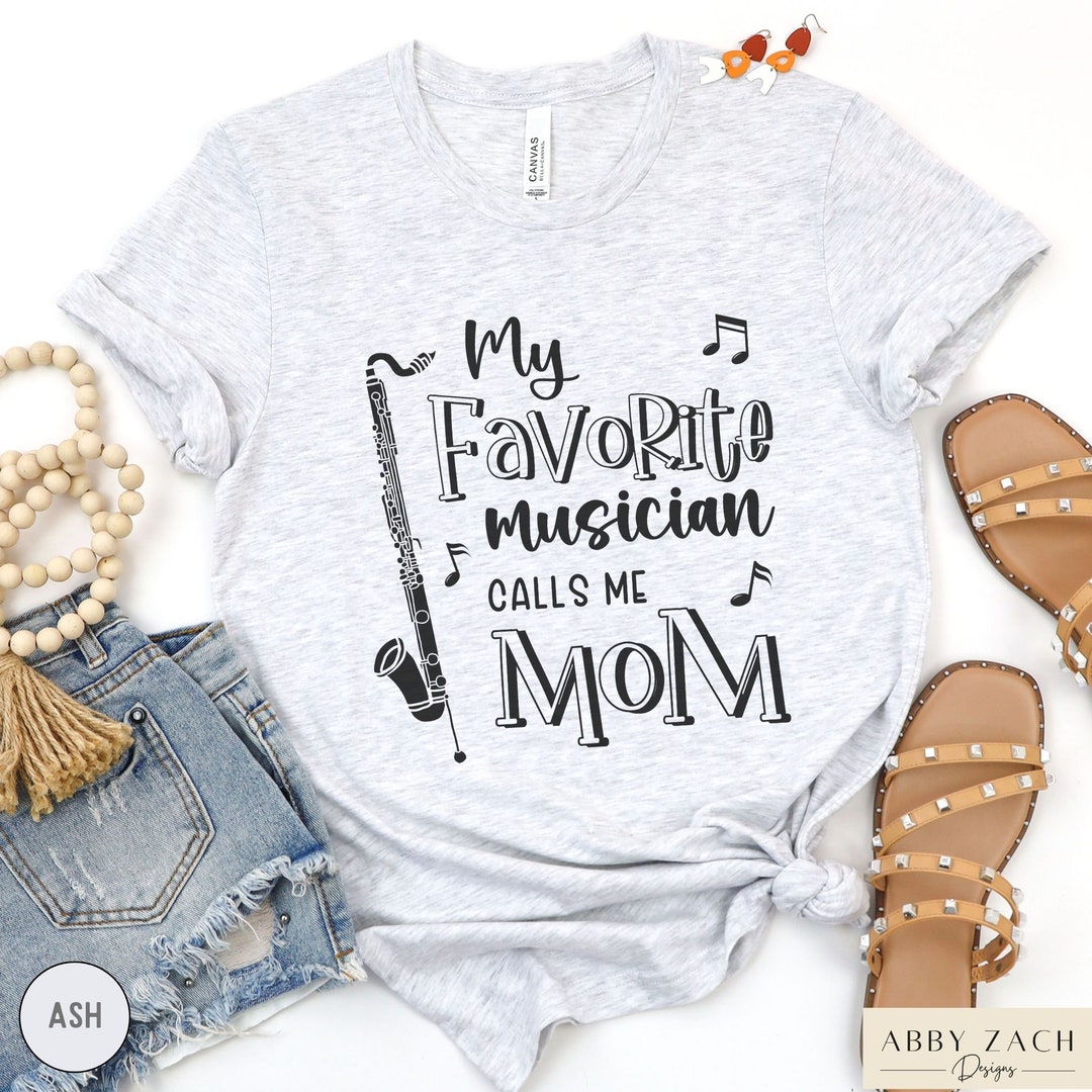 Bass Mom Shirt, Marching Band Mom Shirts, My Favorite Musician