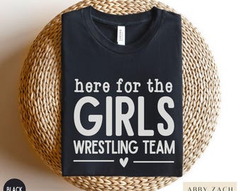 Girls Wrestling Tshirt, Women's Wrestling Shirt, Mom of Wrestler Gift