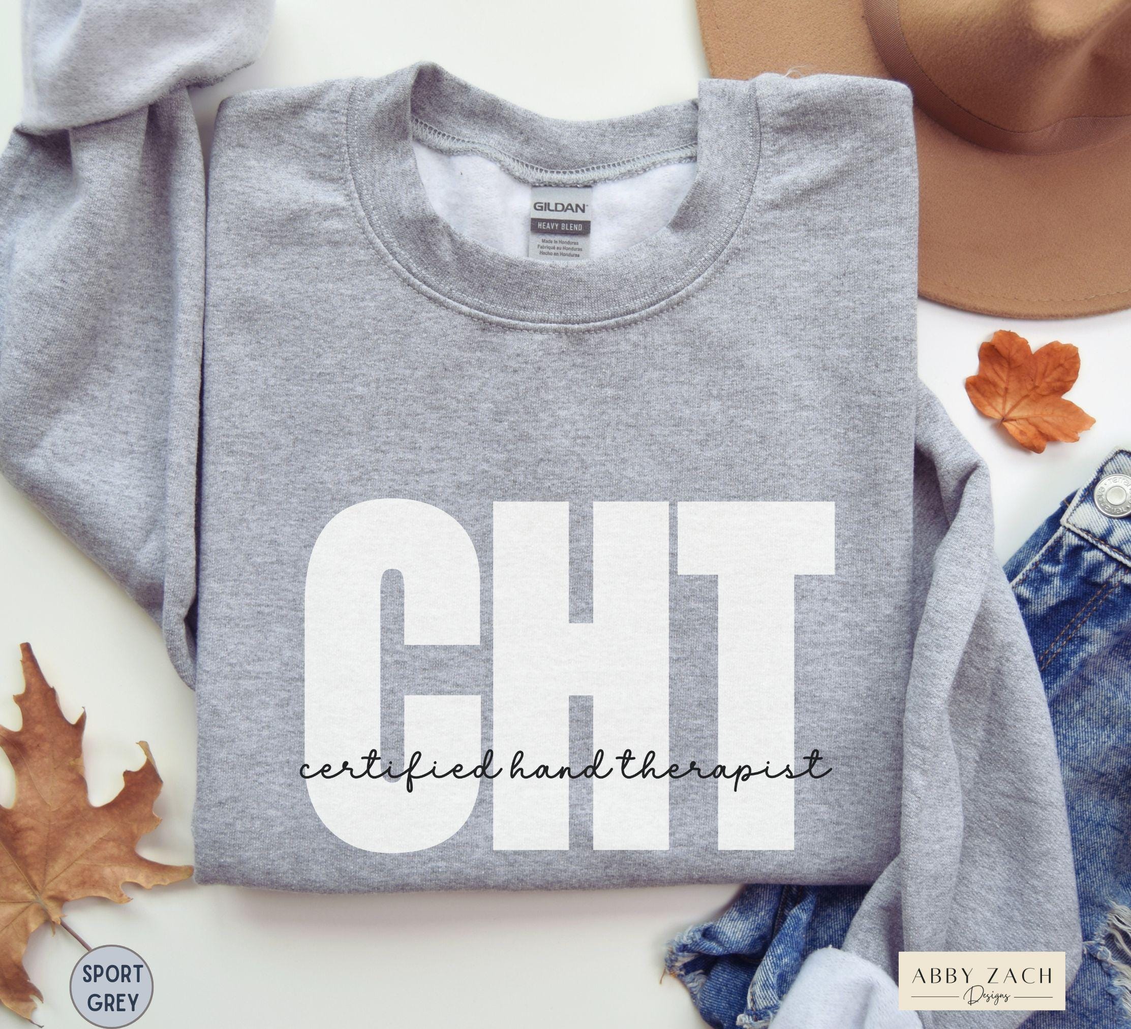CHT Certified Hand Therapist Shirt, Occupational Therapy Shirts 