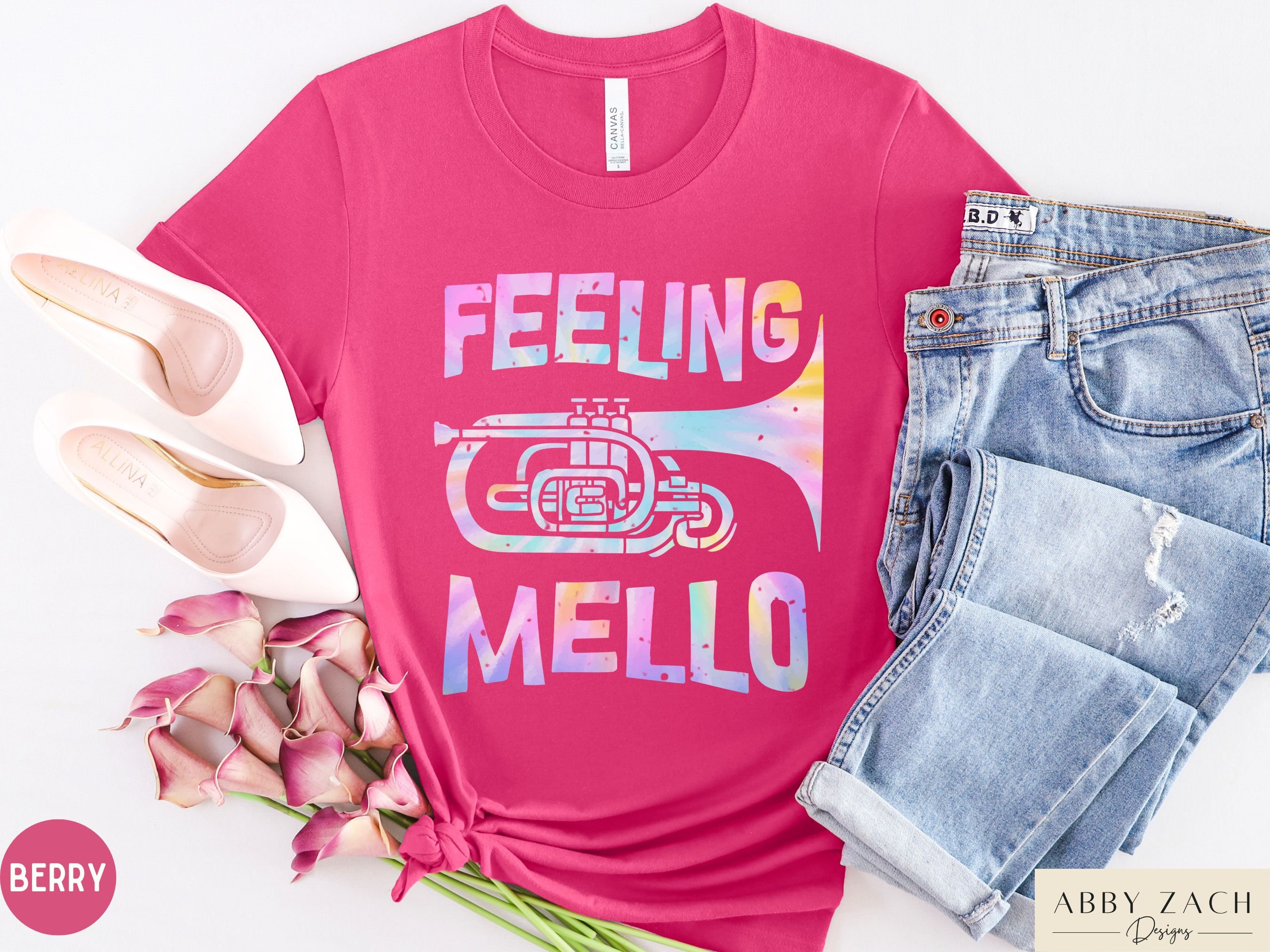 Feeling Mello Mellophone Marching Band Player Mellophone Etsy