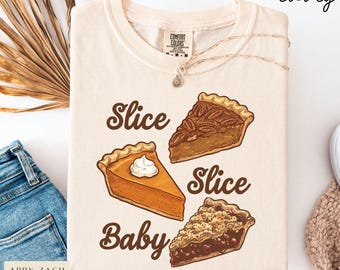 Pie Lover Thanksgiving Shirt, Comfort Colors Funny Thanksgiving Dinner Pumpkin Pie TShirt