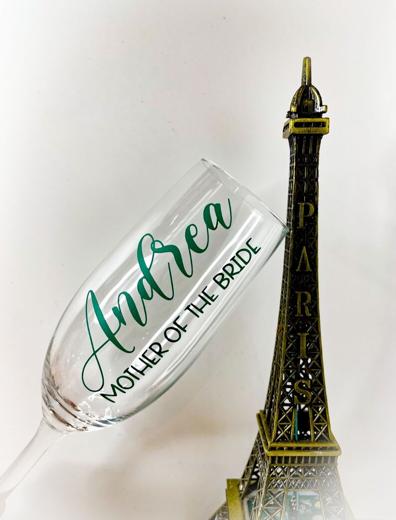 Champagne Flute Decals Luxury Foil Stickers Wedding Party Etsy