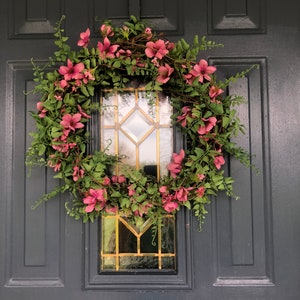 Pink summer flower Wreath!
