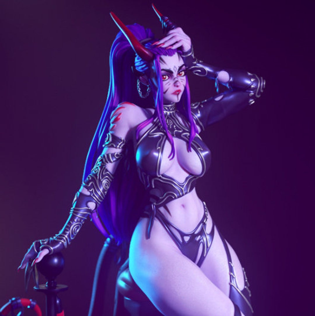 D&D Miniatur Incubus Dämon Pinup - Artisan Guild Fantasy Dungeons