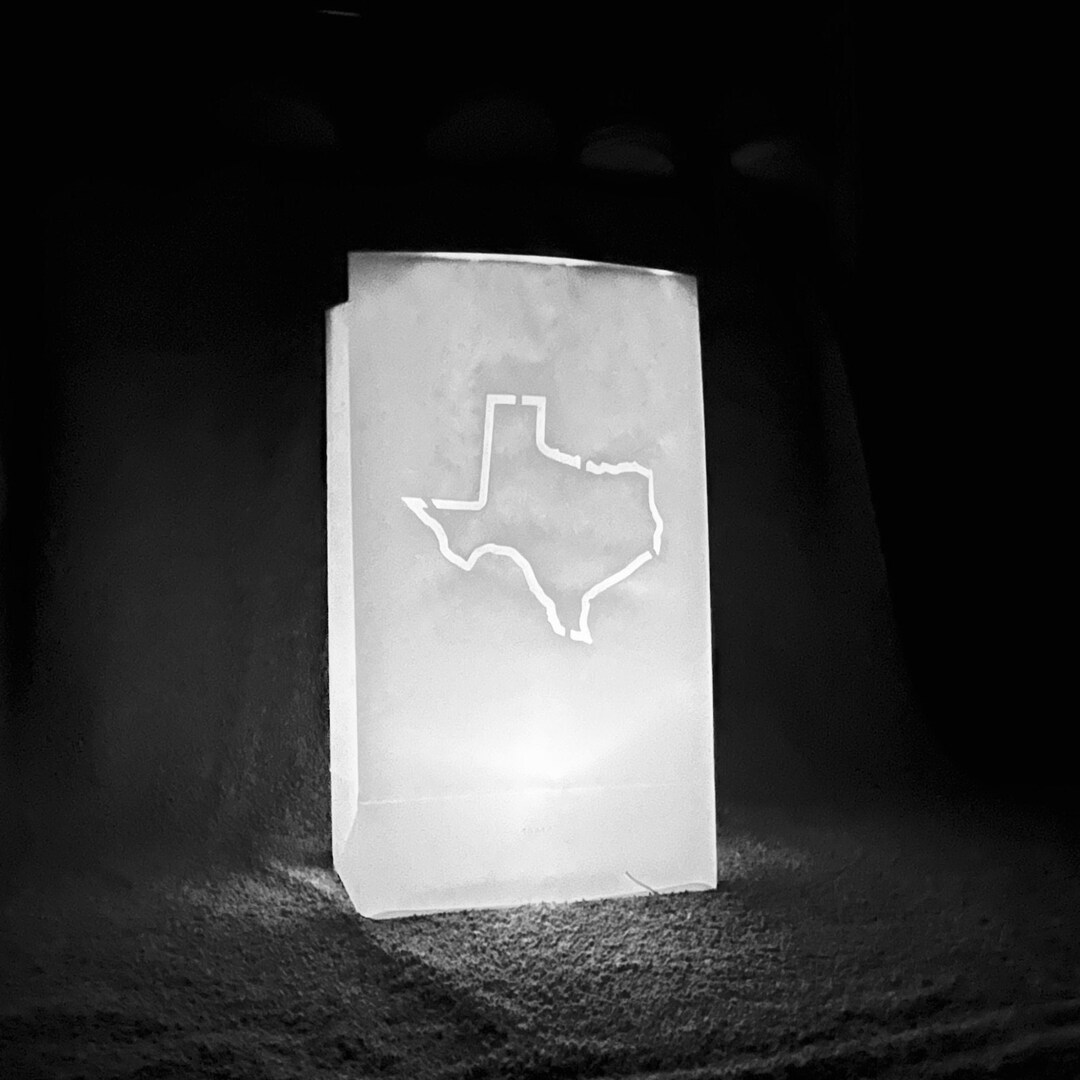 State Luminaria Bags Choose Your State Etsy
