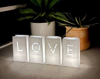 Custom Luminaria Set for any Occasion