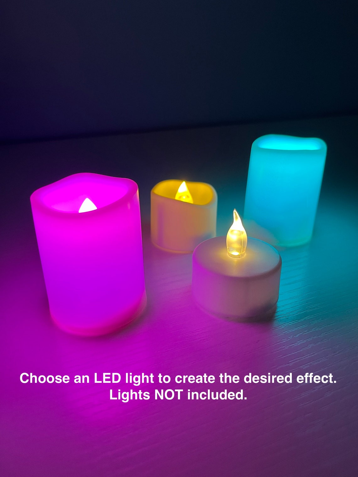 12 White Plastic Luminaria Bags Etsy