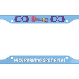 Nice Parking Spot Rita License Plate Frame, The Grannies,  Funny License Plate Frame, Ritas Driving