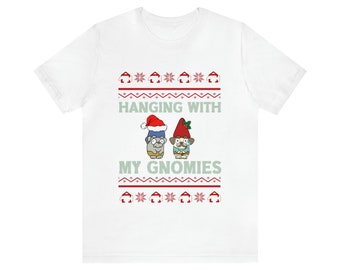 Gnome Husband Ugly Christmas Sweater Shirt, Hammerbarn Holiday tshirt, Matching Family Shirts, Family PajamaTop