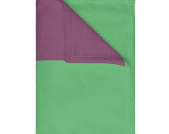 Madge The Grannies Dress Up Costumes Velveteen Minky Blanket (Two-sided print)