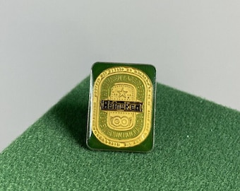 Vintage Heineken Pin amante de la cerveza Pinback