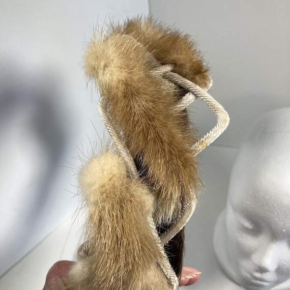 Vintage Lenore Marshall Blond Fur Open Crown Woma… - image 9