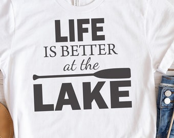 Das Leben ist besser am See SVG, See Leben SVG, See SVG, See Leben Cricut geschnitten Datei, Sommer svg, Sommer png, See Zeit svg, See Leben png dxf