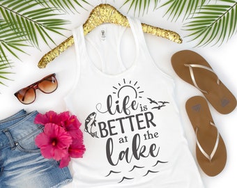 Life is Better at the Lake SVG, Lake Life SVG, Lake SVG, Lake Life Cricut Cut File, Camping svg, Summer, Lake Time svg, Lake Life png dxf