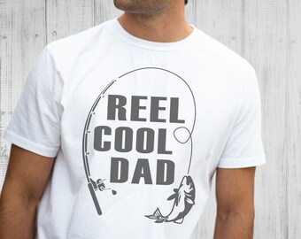 Reel Cool Dad SVG, Father’s Day Gift SVG, Father’s Day design, Fishing SVG, Fishing Shirt, Dad Fishing Design, Father’s Day Cricut Cut File