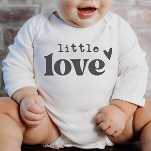 Little Love SVG PNG PDF, Baby Valentine Shirt, My First Valentine svg, Cute Valentine svg, Valentine Kid svg, Heart svg, Cricut Valentine