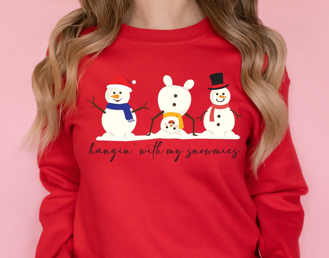 Hangin' With My Snowmies SVG PNG PDF, Chillin' With My Snowmies ...