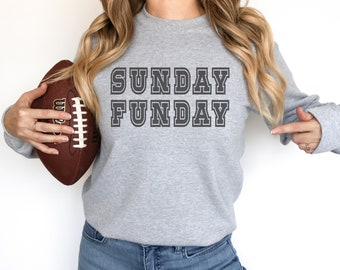 Sunday Funday SVG, Super Bowl SVG, Super Bowl Sunday SVG, Football Shirt, Football svg, Football Mama, Halftime Show svg, Cricut Football