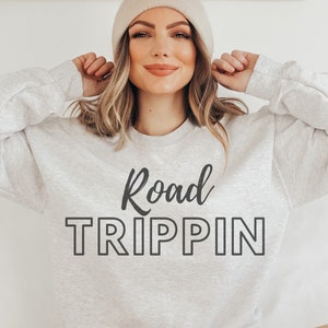Road Trippin&#39; SVG PNG PDF, Outdoors svg, Adventure svg, Camping svg, Adventure shirt, Vacation svg, Lake svg, Travel Life svg, Summer Quote