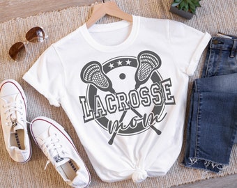 Lacrosse Mom SVG PNG PDF, Lacrosse Life svg, Lacrosse mama svg, Koszulka Lacrosse, Sylwetka i Projekt Cricut, Lacrosse Svg