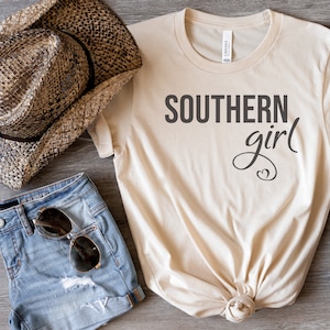 Southern girl svg, Southern girl shirt SVG PNG PDF, Southern svg, Country girl svg, Mom shirt, Teen shirt, Cut files Cricut and Silhouette