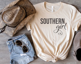 Southern girl svg, Southern girl shirt SVG PNG PDF, Southern svg, Country girl svg, Mom shirt, Teen shirt, Cut files Cricut and Silhouette