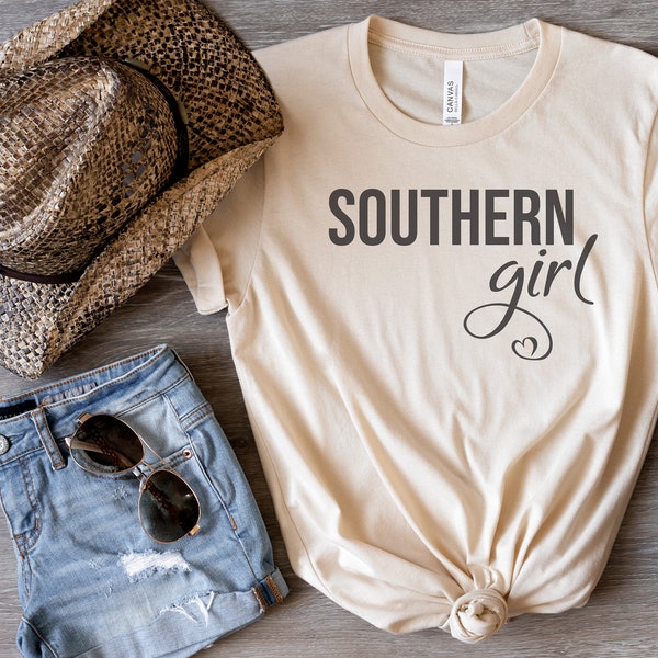 Southern girl svg, Southern girl shirt SVG PNG PDF, Southern svg, Country girl svg, Mom shirt, Teen shirt, Cut files Cricut and Silhouette