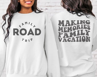 Family Road Trip SVG PNG PDF, Road Trippin' svg, Making Memories svg, Family Vacation svg, Summer Vibes svg, Camping Crew svg, Road Trip svg