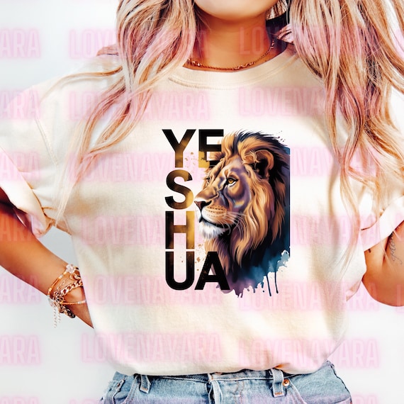 Yeshua Lion of Judah PNG: Christian Digital Art (Digital Download)