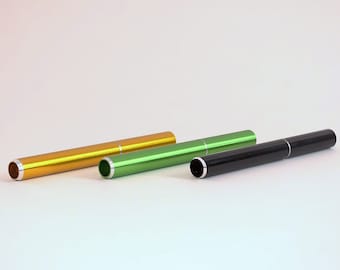 Pack of 3  One Hitter Pipes in 3 Colors by CrazyCow™