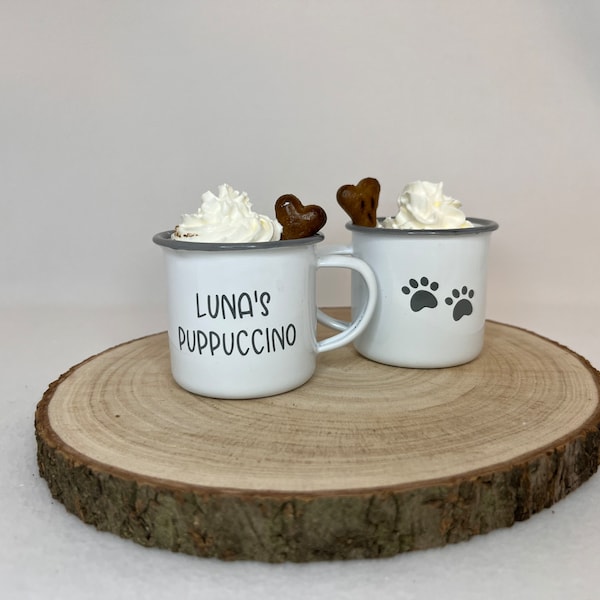 Puppuccino Cup | Puppuccino Mug | Personalised Puppuccino Cup | Personalised Puppuccino Cup | Dog Cup | Puppy Cup | Pup Cup